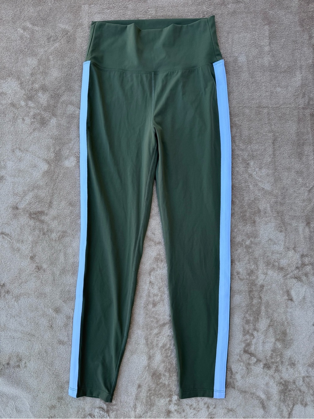 Zyia lux high rise side stripe leggings